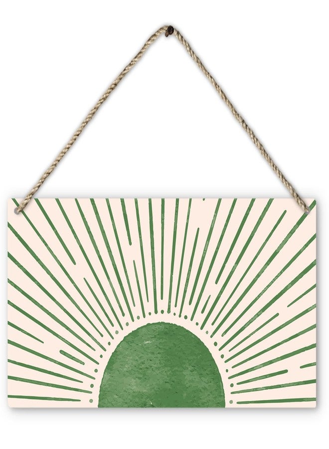 PHAMTE 280-MPgreensun-JW Home & Kitchen > Home Décor Products > Home Décor Accents > Wall Pediments (green) - Image 1